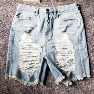 Blank NYC Women's Blue Shorts